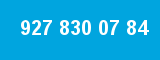 927 830 07 84 927 830 07 84